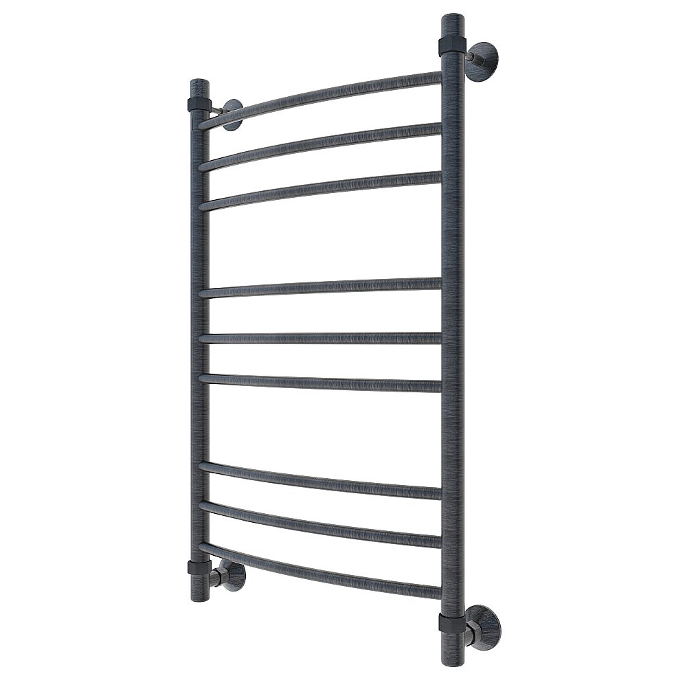Полотенцесушитель водяной Veconi Nemi-A N8050GR-A графит купить в интернет-магазине сантехники Sanbest