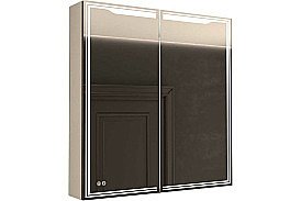 Зеркальный шкаф ART&MAX Merano 90 AM-Mer-900-800-1D-R-DS-F правый купить в интернет-магазине сантехники Sanbest