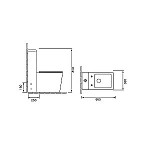 Унитаз Grossman Falcon GR-4400S с крышкой микролифт, с бачком купить в интернет-магазине Sanbest