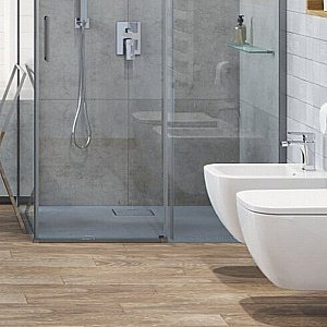 Душевой поддон Excellent Lavano 90x90 серый купить в интернет-магазине Sanbest