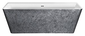 Ванна акриловая Lagard Vela lgd-vla-ts 168х80 белая,серебро купить в интернет-магазине Sanbest