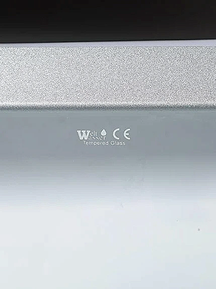 Душевая кабина WeltWasser WW500 LAINE XL 1004 с гидромассажем, профиль матовый хром/стекло прозрачное купить в интернет-магазине Sanbest