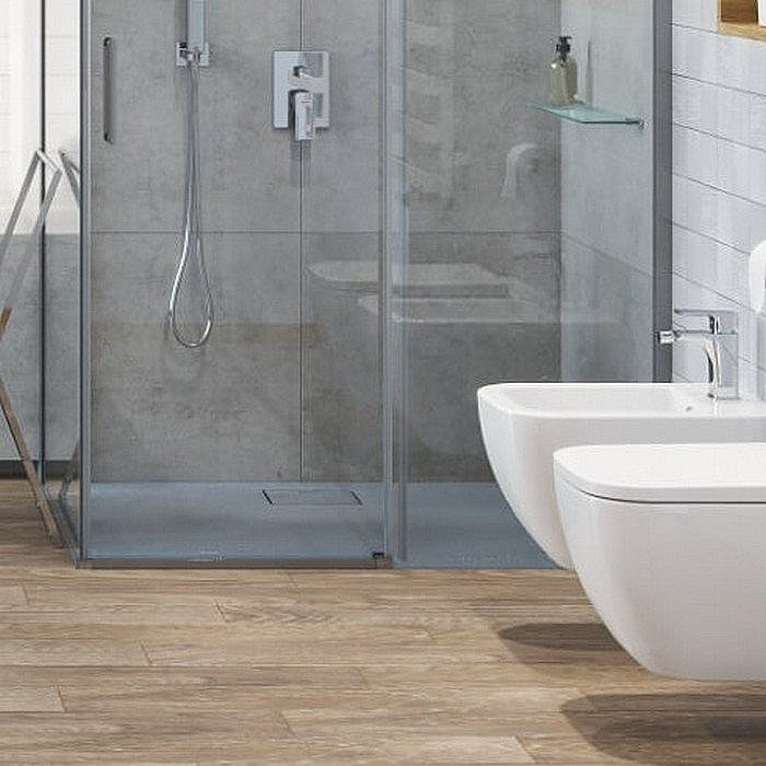 Душевой поддон Excellent Lavano 90x90 серый купить в интернет-магазине Sanbest