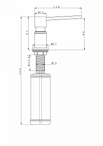 Диспенсер Paulmark KRAFT D003-431TW белый матовый полностью купить в интернет-магазине сантехники Sanbest