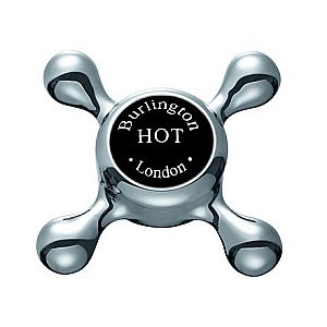 Душевая система Burlington Trent TF2S BLA/V60 хром купить в интернет-магазине сантехники Sanbest