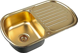 Мойка для кухни ZORG Inox PVD SZR 7749 BRONZE купить в интернет-магазине сантехники Sanbest