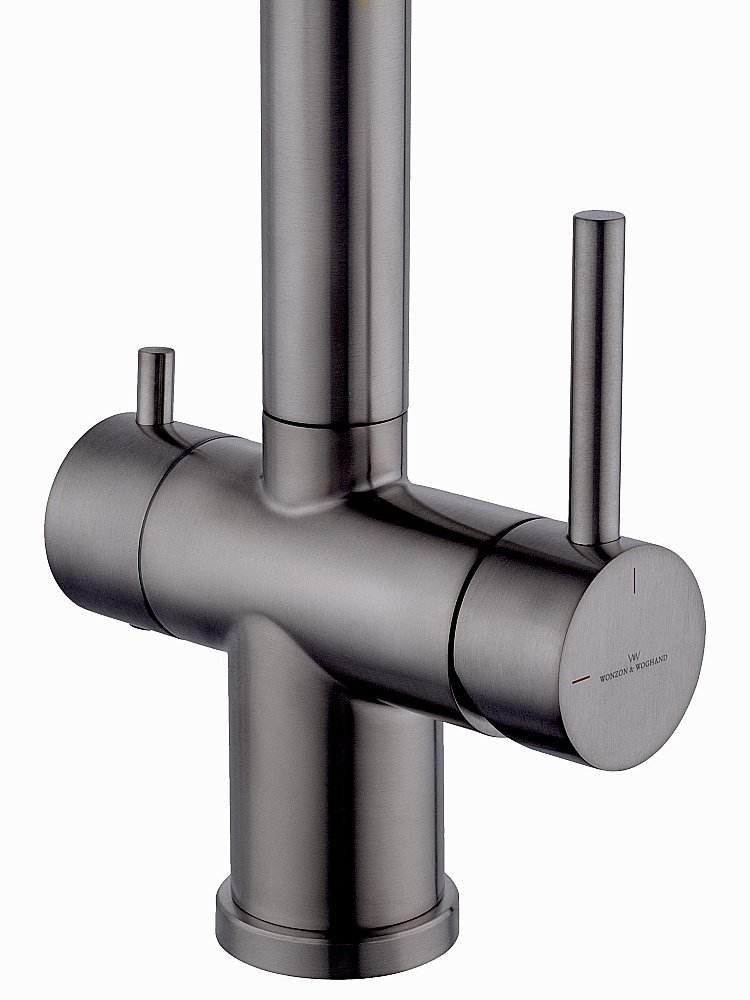 Смеситель для кухни WONZON & WOGHAND WW-88458009-BGM темный графит купить в интернет-магазине сантехники Sanbest