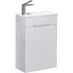 Тумба под раковину Jorno Modul 60 Mol.01.60/P/W/JR белая купить в интернет-магазине сантехники Sanbest