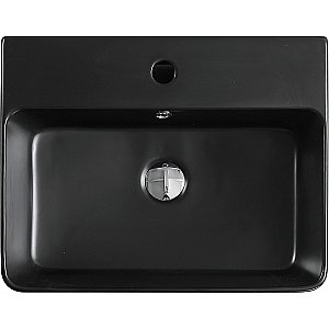 Раковина Esbano Circon 52 ESRNCIRC52MB черная купить в интернет-магазине Sanbest