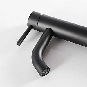 Смеситель для раковины Gid Inga SS096-BM-K черный матовый купить в интернет-магазине сантехники Sanbest