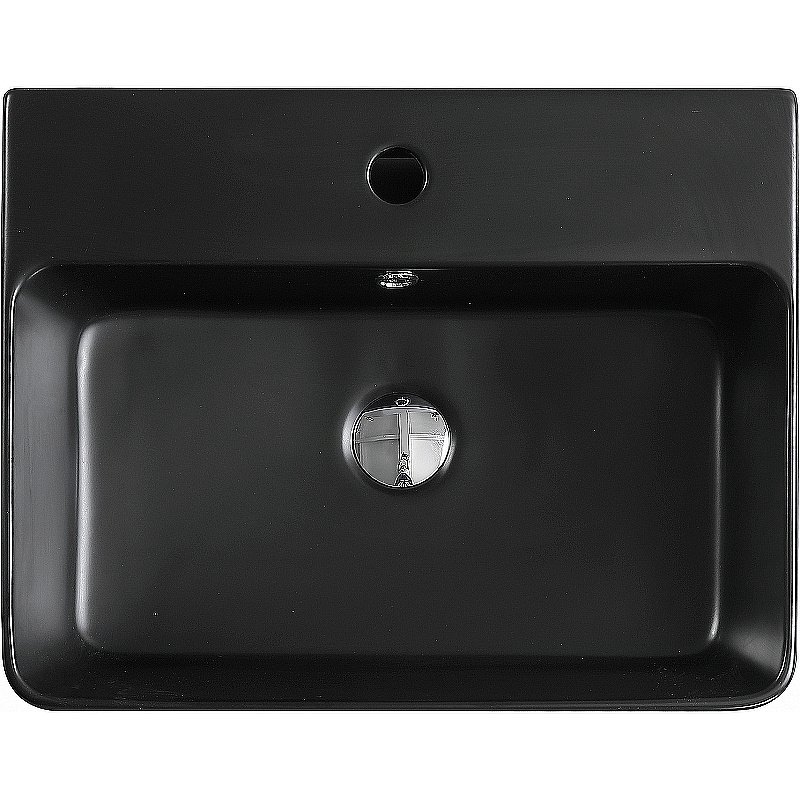 Раковина Esbano Circon 52 ESRNCIRC52MB черная купить в интернет-магазине Sanbest