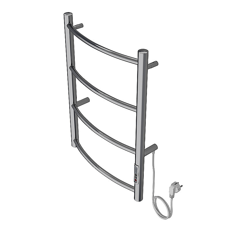 Полотенцесушитель электрический Azario VERONA П4 400х600 AZ04846 хром купить в интернет-магазине сантехники Sanbest