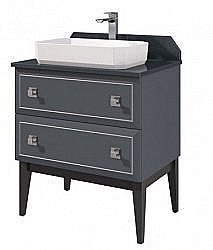 Тумба с раковиной Caprigo Metropol 75 13711.30 для ванной в интернет-магазине Sanbest