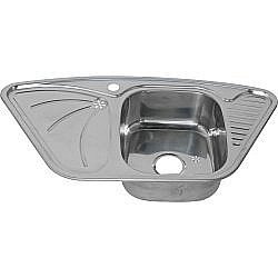 Мойка кухонная с сифоном Melana 222 A t (*7) купить в интернет-магазине сантехники Sanbest