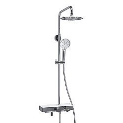 Душевая система WasserKraft Aller SET2655 Thermo хром купить в интернет-магазине сантехники Sanbest