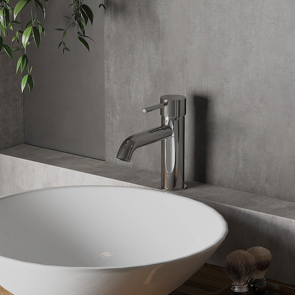 Смеситель для раковины PAINI Cox 78CR205O хром купить в интернет-магазине сантехники Sanbest