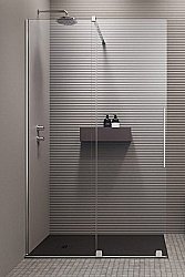Душевое ограждение Radaway Furo Walk-in 130 10106688-01-01 стекло прозрачное/профиль хром купить в интернет-магазине Sanbest