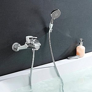 Смеситель для ванны PAINI Messina MECR111KM хром купить в интернет-магазине сантехники Sanbest