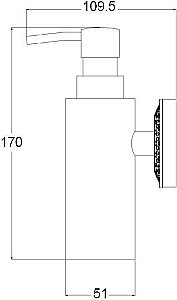 Диспенсер Zorg Antic AZR 16 SL Серебро купить в интернет-магазине сантехники Sanbest
