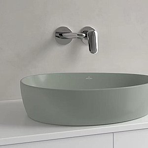 Раковина накладная Villeroy&Boch Antao 51 4A7351R8 утренняя зелень купить в интернет-магазине Sanbest
