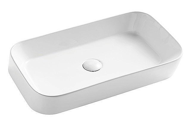 Раковина накладная CeramaLux N 60 2243 белая купить в интернет-магазине Sanbest