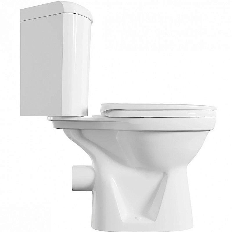 Унитаз Vitra Norm Wenkel 9854B099-7200 с бачком, с крышкой микролифт, белый купить в интернет-магазине Sanbest