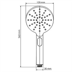 Душевая система WasserKRAFT Mosel 4600 SET2832 хром купить в интернет-магазине сантехники Sanbest