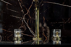 Смеситель для раковины Boheme ELEGANTE 152-G-EL золото купить в интернет-магазине сантехники Sanbest