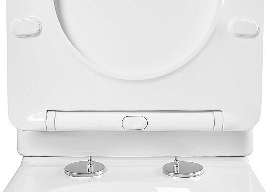 Унитаз-компакт Aquatek Бетта AQ1363B-00 белый, с крышкой микролифт, с бачком, безободковый купить в интернет-магазине Sanbest