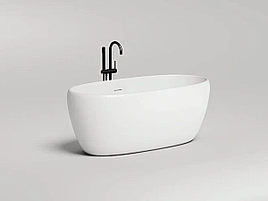 Ванна Salini LUCE S-stone 100122M 150x75 белая купить в интернет-магазине Sanbest