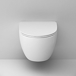 Унитаз подвесной AM.PM Awe C111700WH белый, безободковый купить в интернет-магазине Sanbest