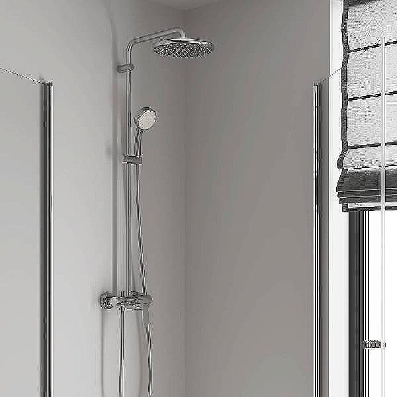 Душевая система Grohe Tempesta Cosmopolitan 250 26673000 хром купить в интернет-магазине сантехники Sanbest