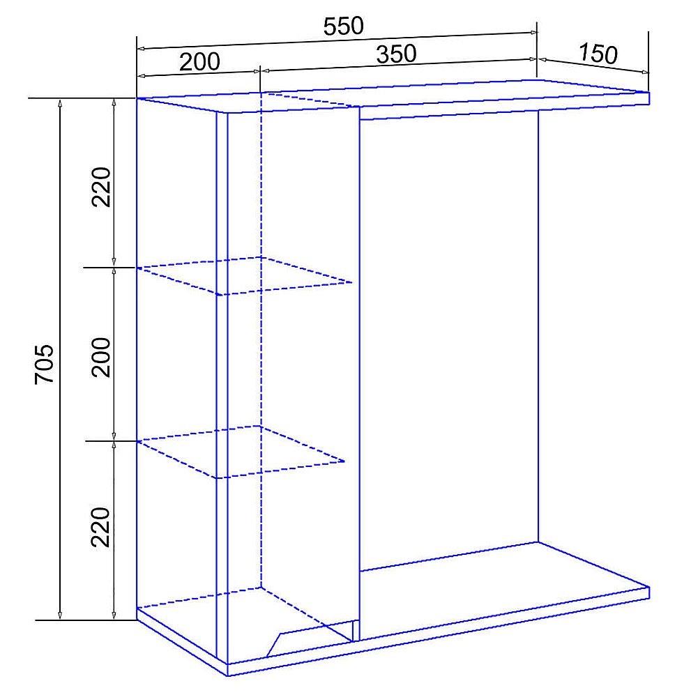 Зеркало со шкафом Loranto Палермо 55 белое в ванную от интернет-магазине сантехники Sanbest