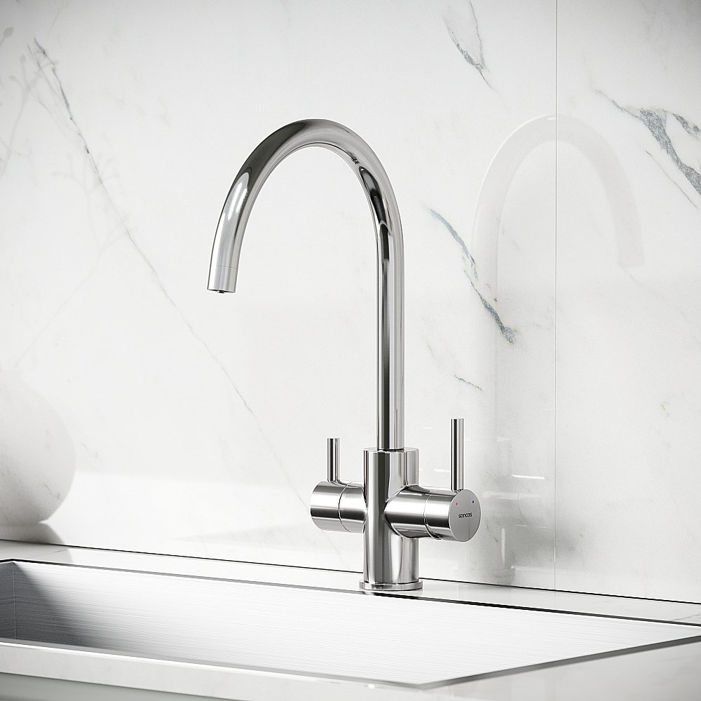 Смеситель для кухни Sancos Taper SC4012BN брашированный никель купить в интернет-магазине сантехники Sanbest