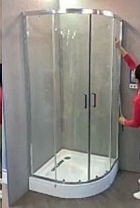 Душевой уголок CeruttiSpa VIVA 90x90 VIVA90 стекло прозрачное/профиль хром купить в интернет-магазине Sanbest