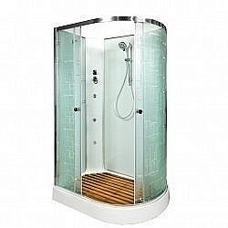 Душевая кабина DTO ЕМ1512 N с гидромассажем 120х80 купить в интернет-магазине Sanbest