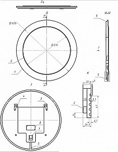 Зеркало La Fenice Terra 65 FNC-02-TER-C-65 бежевый матовый в ванную от интернет-магазине сантехники Sanbest