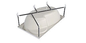 Ванна акриловая Alex Baitler RITSA 170x105 белая без опоры купить в интернет-магазине Sanbest