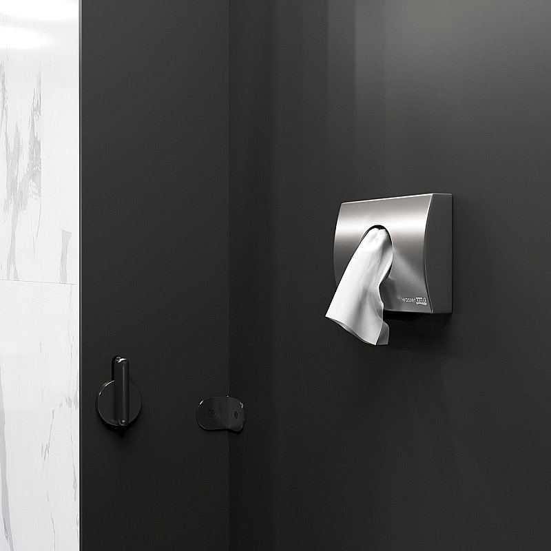 Держатель для мешков WasserKRAFT K-10021 хром купить в интернет-магазине сантехники Sanbest