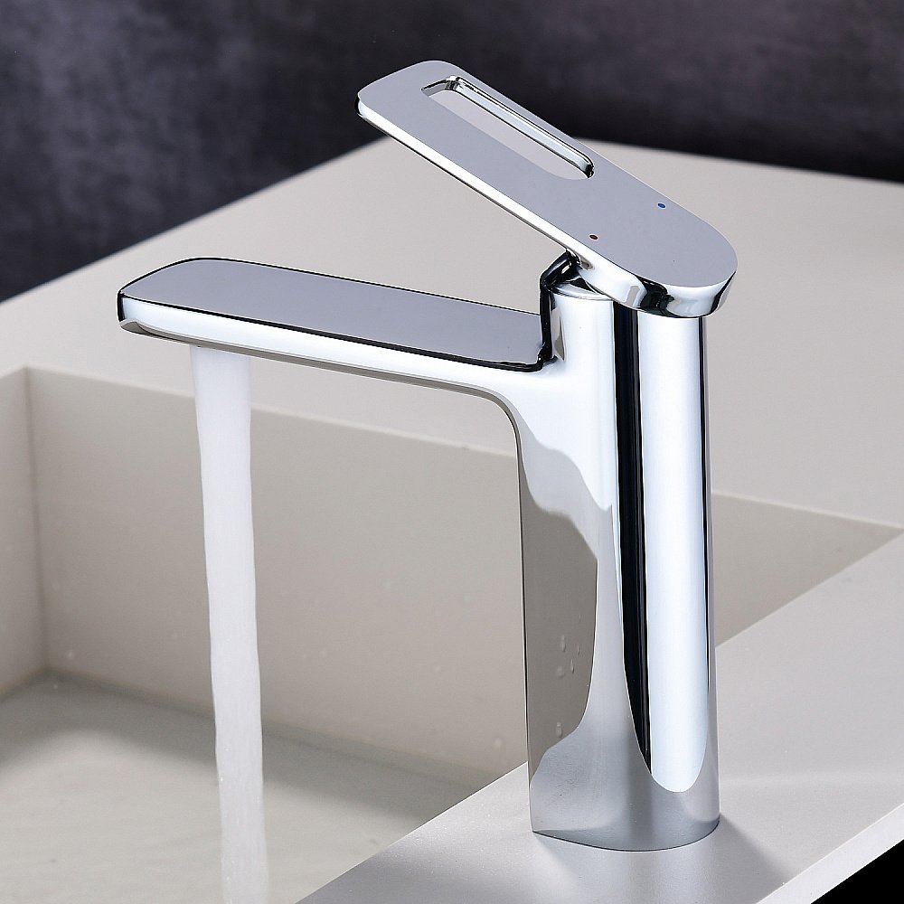 Смеситель для раковины Black&white Gravity GF-7103-С хром купить в интернет-магазине сантехники Sanbest