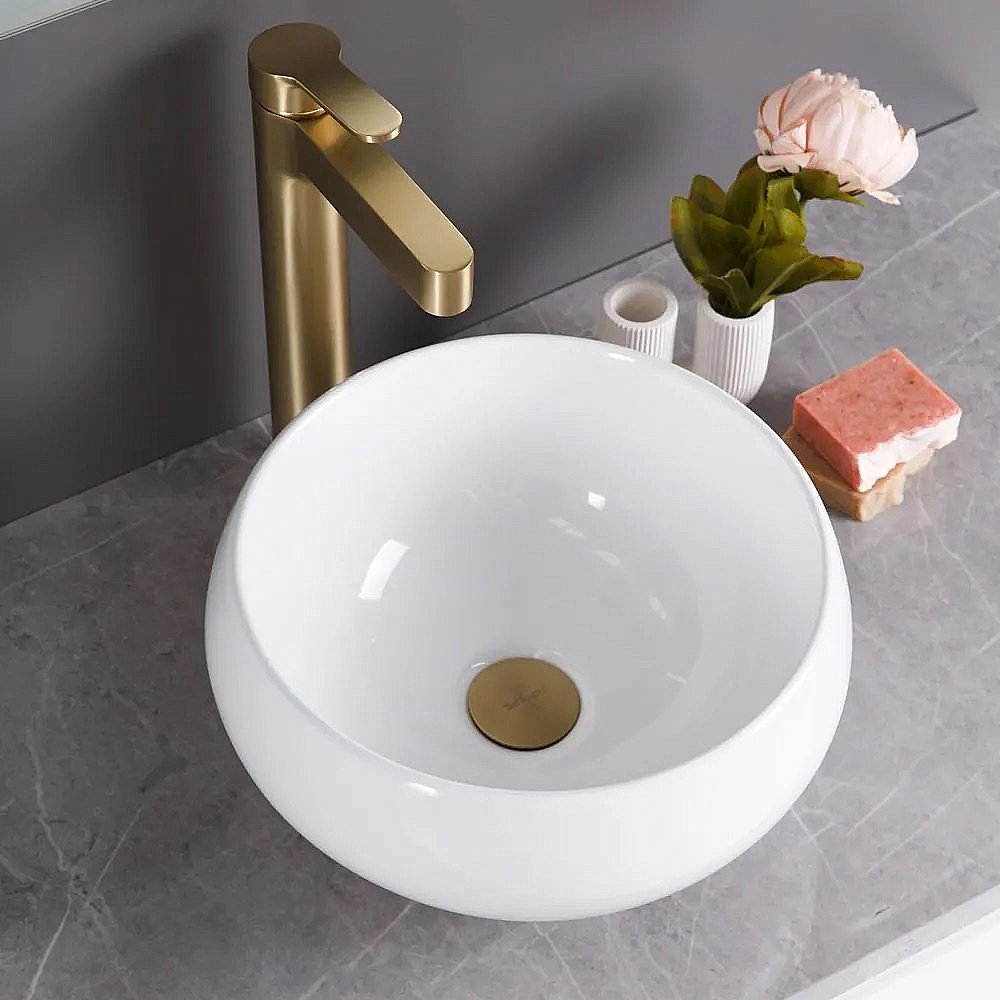 Раковина накладная Belbagno 30 BB1114 белая купить в интернет-магазине Sanbest