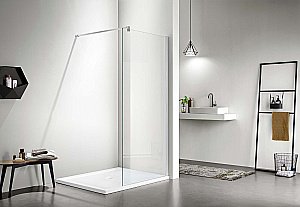 Душевое ограждение Aquatek AQ WIW 11020CH 110 стекло прозрачное/профиль хром купить в интернет-магазине Sanbest