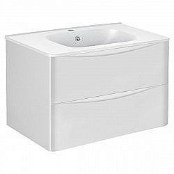 Тумба под раковину Paola 80 Белая купить в интернет-магазине сантехники Sanbest