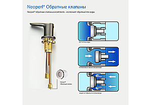 Смеситель для ванны Aquatek Бетта AQ1148BGM оружейная сталь купить в интернет-магазине сантехники Sanbest