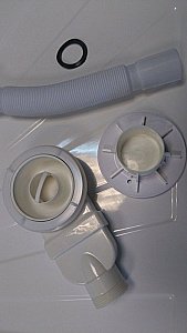 Сифон для низкого поддона CeruttiSpa 6055 купить в интернет-магазине сантехники Sanbest