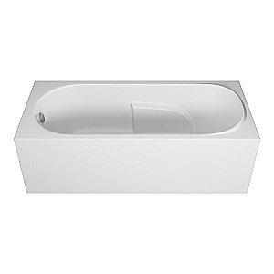 Ванна акриловая Vincea VBT-2A170-LG 170x75 белая с ножками купить в интернет-магазине Sanbest
