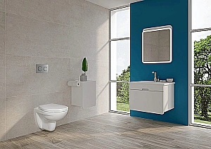 Унитаз подвесной Vitra Normus 6855B003-0101 белый купить в интернет-магазине Sanbest