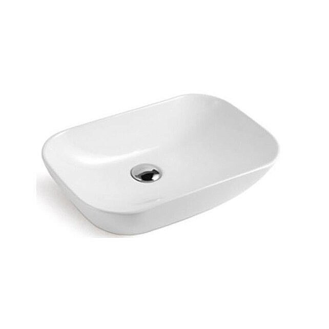 Раковина накладная Caprigo 51 W8454 белая купить в интернет-магазине Sanbest
