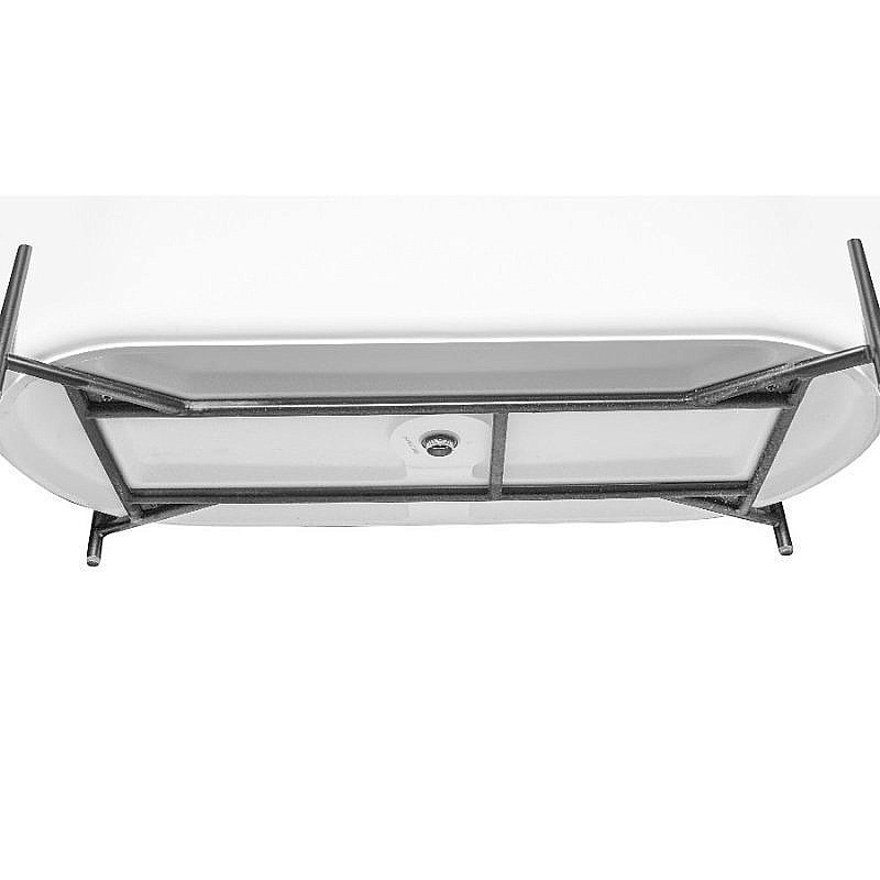 Ванна NT Bagno Amiata NT303 160х70 белая матовая, черная купить в интернет-магазине Sanbest