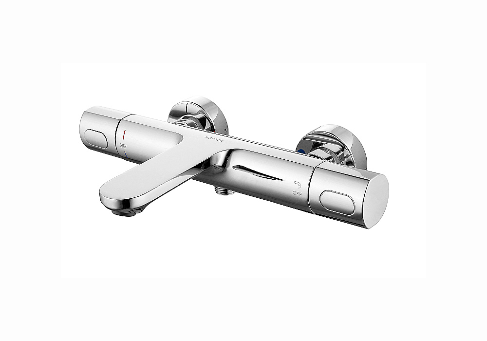 Смеситель для ванны Aquatek Альфа AQ1943CR хром купить в интернет-магазине сантехники Sanbest